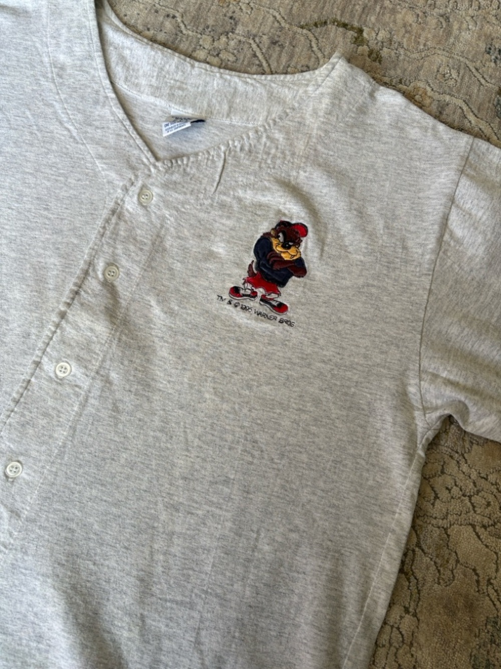1995 Tasmanian Devil Softball Tee in EUC